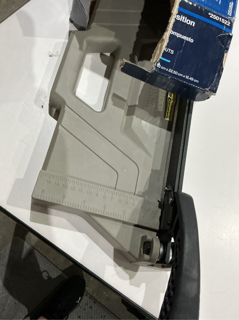 Condition photo showing As Is for project source #2501522 vinyl composition tile (vct) cutter 12”