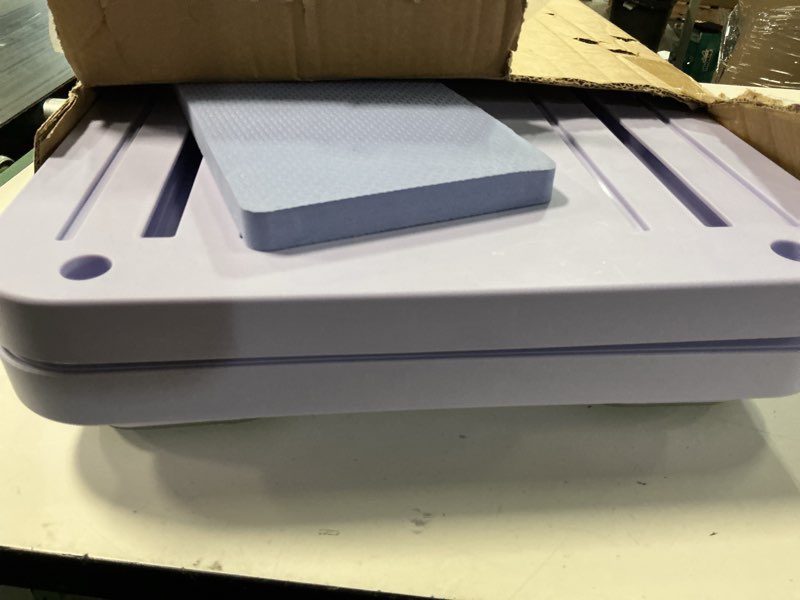 Condition photo showing Good Condition for JANUA Pilates Board - Pilates Reformer Set, Multi-Purpose Foldable Pilates Reformer Board for Home, 5 in 1 Pilates Sliding Board Purple