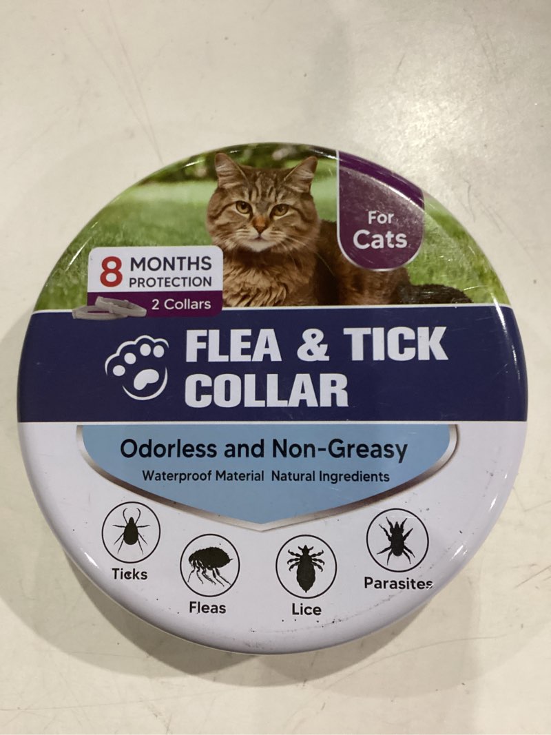 udyoude flea collar for cats, cat flea and tick collar, cat flea collars, kitten tick collars, adjus