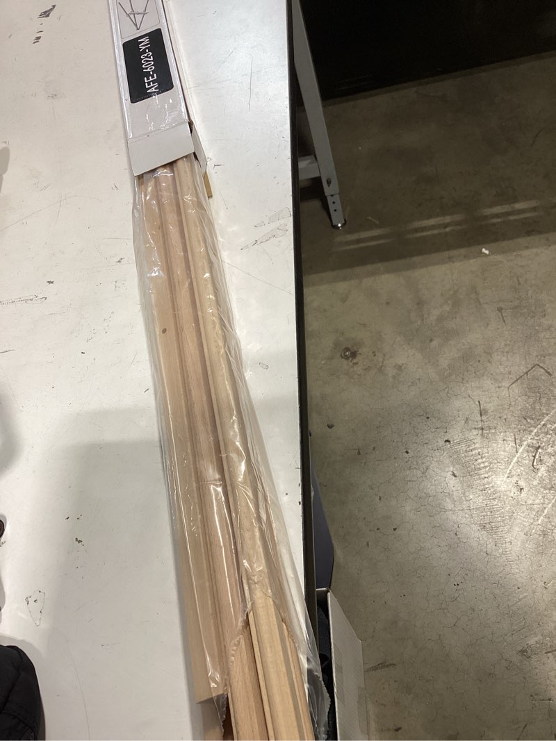 Condition photo showing Good Condition for meeden wood easel stand for display: wooden display tripod stand for posters pictures paintings - wedding decor holder for welcome sign natural color