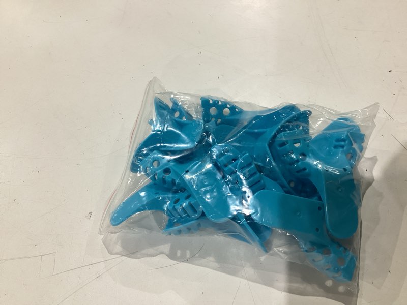 Condition photo showing Good Condition for jmu dental impression tray,bag of 12 perforated disposable trays,3 medium upper #3 12