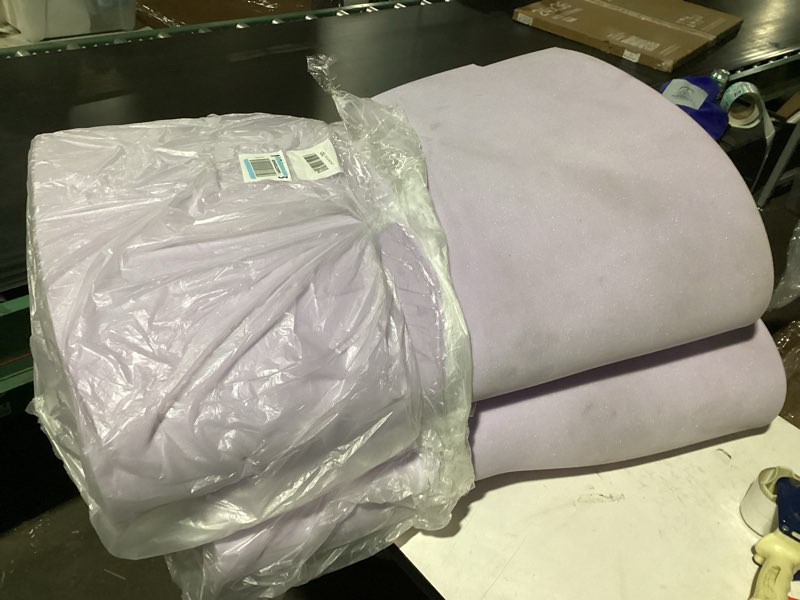 Condition photo showing New/Like New for Best Price Mattress 4 Inch Egg Crate Memory Foam Mattress Topper with Soothing Lavender Infusion, CertiPUR-US Certified, Dorm Essentials, King King 4 Inch Egg Crate