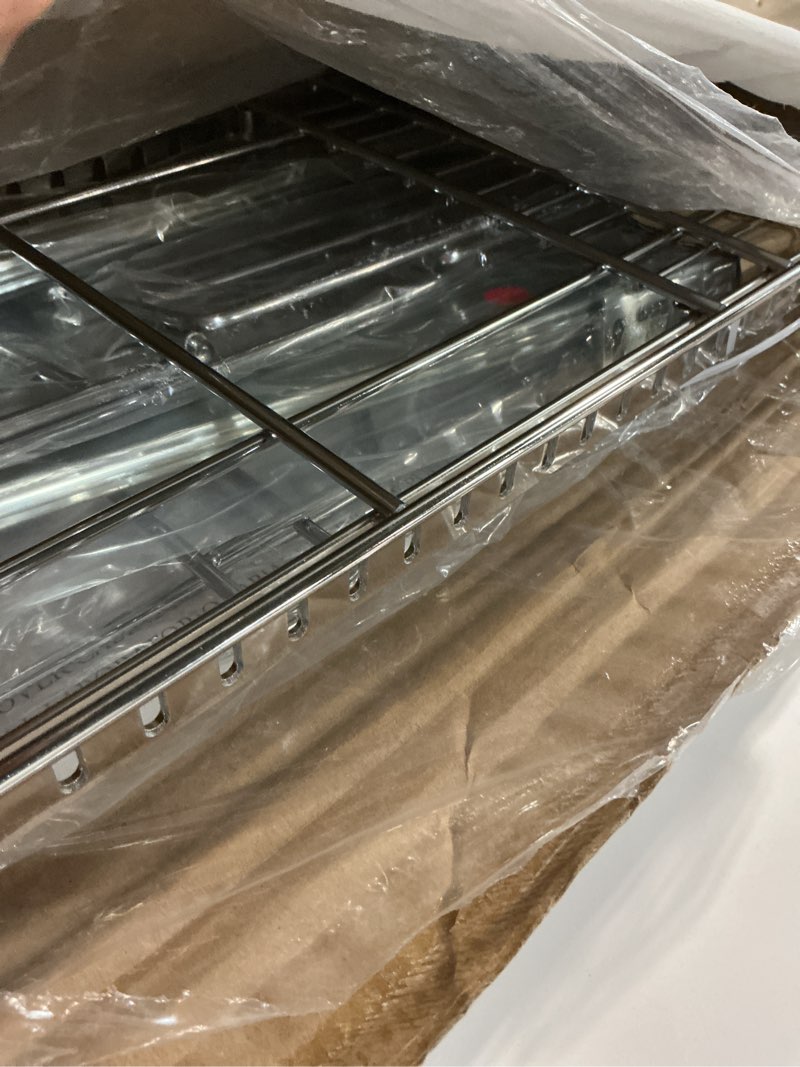 Condition photo showing Good Condition for HOLDN’ STORAGE Pull Out Trash Can Under Cabinet - Trash Can Not Included - Dedicated Space for Disposable Trash Bags, Requires a 11” Cabinet Opening, Adjustable, Heavy Duty, Anti Rust Chrome Finish 8 gal / 8.5"W