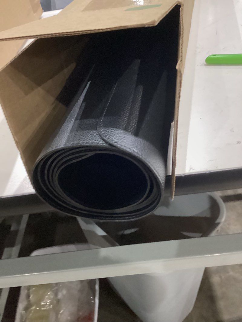 Condition photo showing Good Condition for leather desk pad blotter,mouse pad,office desk mat, non-slip pu leather desk mat,large desk mat,waterproof keyboard mat for office/home/decor (black,35" x 17") black 35" x 17"