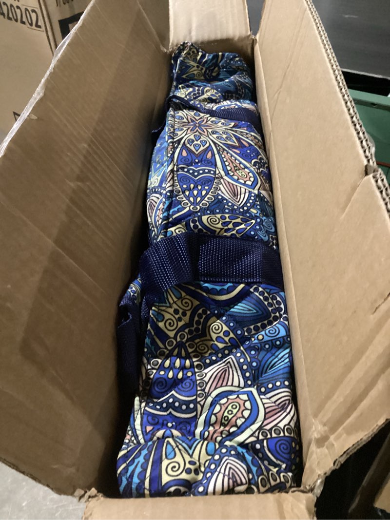 Condition photo showing New/Like New for american mahjong tile set with blue printed carrying bag, 166 premium tiles, 4 all-in-one color racks/pushers, mah jongg sets, mahjong game set for travel, christmas, birthday gifts blue?blue tiles?