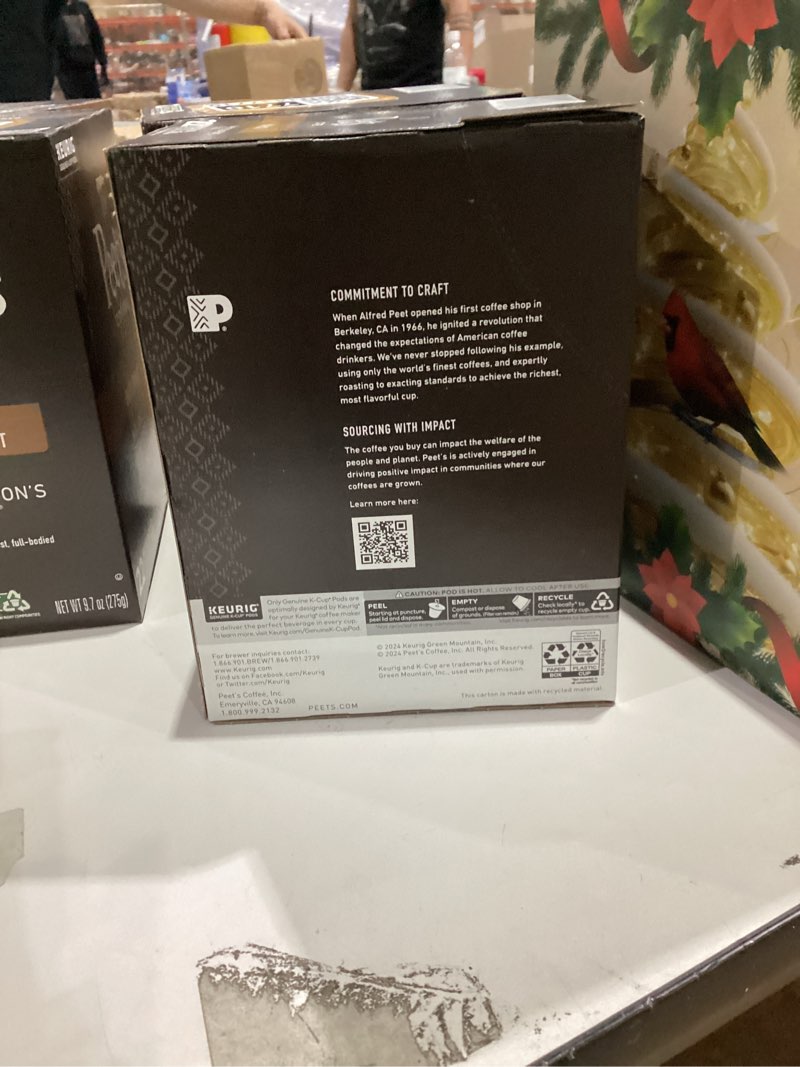 Condition photo showing New/Like New for Peet's Coffee - Major Dickason's K-Cup Pods 22-Pack