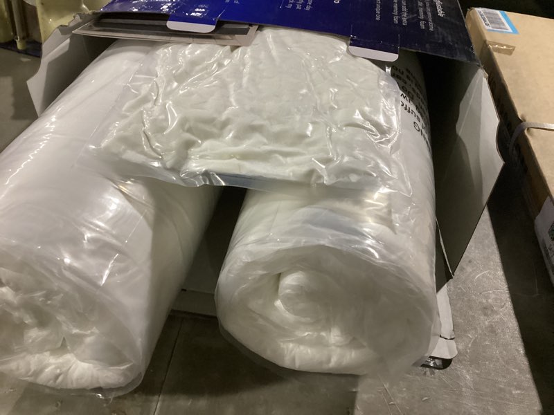Condition photo showing New/Like New for cooling side sleeper pillow for neck and shoulder pain, luxury shredded memory foam curved bed pillows for sleeping set of 2- adjustable king size- washable cover crescent white king size (2 pack) crescent white