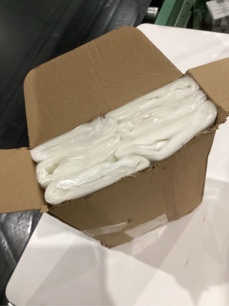 Condition photo showing New/Like New for WONCHIEF 11" W x 16.9" L Clear T-shirt Plastic Bags with Handles, Double-Layer 1.2 Mil Thickness - Perfect for Retail Shopping, Small Business Merchandising, Groceries, Travel Carrying (420)