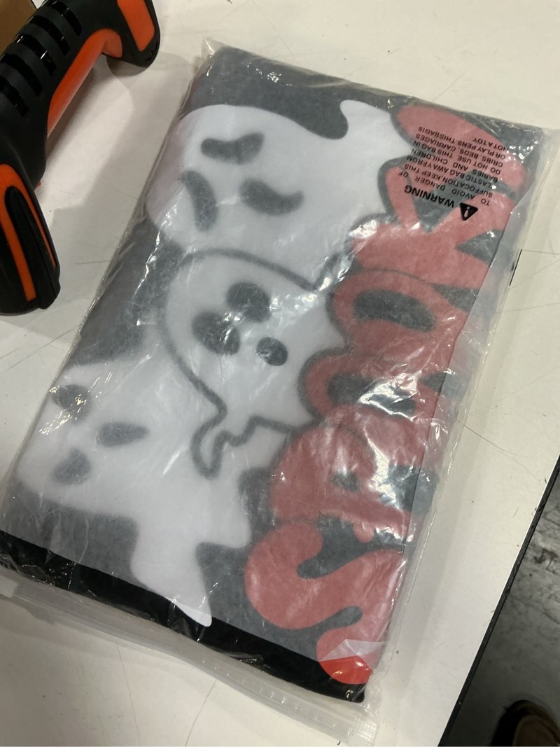 Potia Halloween Shirts for Women Halloween Spooky Ghost T-Shirt Funny Spooky Season Print Tee Tops B