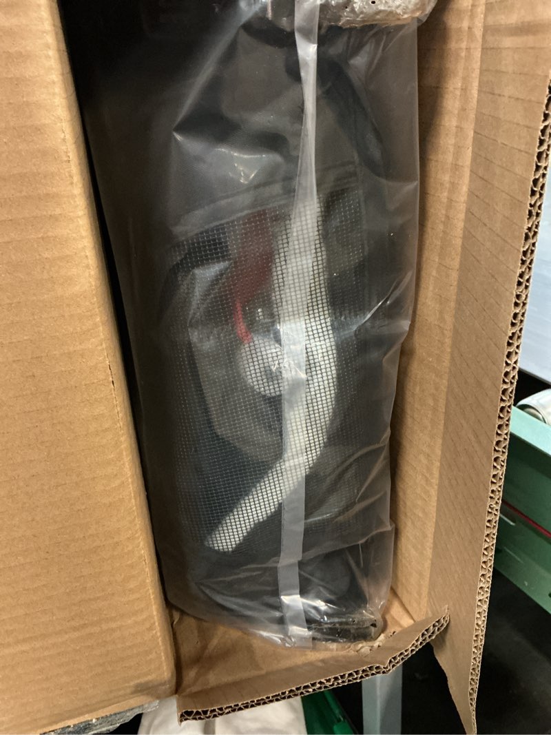 Condition photo showing New/Like New for smug 3 wheels pet stroller, dog and cat strollers, storage basket and cup holder, breathable mesh, lightweight travel carrier, waterproof and foldable for small pets outdoor walk, black black 3 wheels