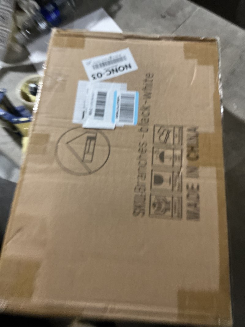 Condition photo showing Good Condition for DOORXIFO Black Metal Coat Rack, Freestanding with Hooks, Entryway Coat Rack Stand, Coat Racks with Marble Base, Coat Tree for Hanging Clothes, Hats, Bags black-white Branch