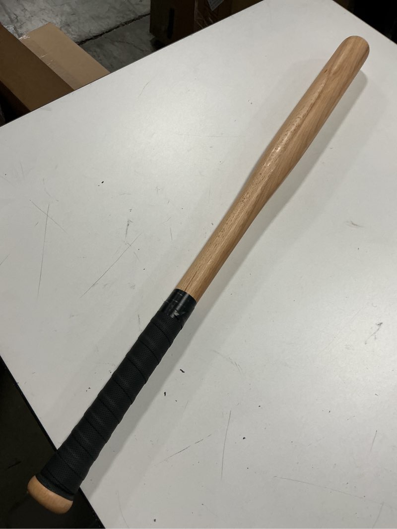 Condition photo showing Good Condition for wooden baseball bat, lightweight baseball bat, kids baseball bar, portable sports baseball bat, training baseball bat