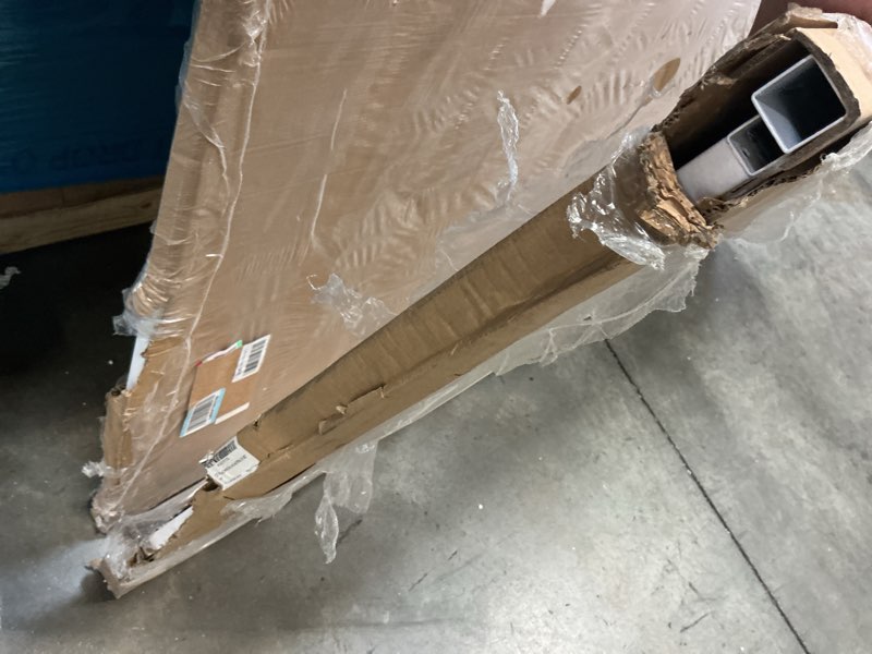 Condition photo showing Good Condition for jubest 36 in. x 80 in. security screen door, reversible powder coated white surface mount outswing steel security door with expanded metal screen, prehung steel exterior doors, durable&safe white 36''x80''