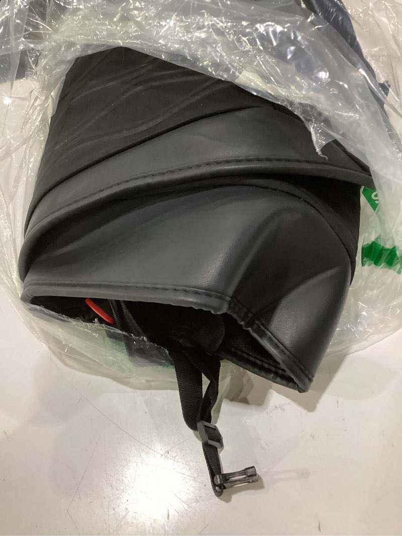 Condition photo showing As Is for 2025 upgraded icy seat, semiconductor ventilated cooling car seat cover(front seat),12v-24v cooling car seat cushion with 3 temp modes,universal fit for suv/truck accessories(ice-core black)