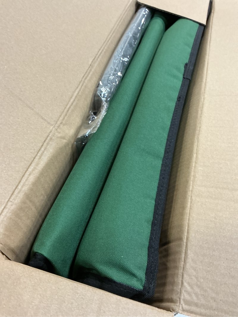 Condition photo showing Good Condition for Heated Cat House for Outside, Waterproof Awning & Escape Door Heated Cat Houses for Indoor/Outdoor Cats in Winter, Elevated & Insulated Outdoor Cat Shelter for Feral Cat(Green, 25.2"x16.5"x12.2") Green 25.2"x16.5"x12.2"