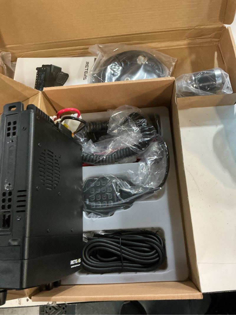 Condition photo showing Good Condition for retevis ma1 dual band mobile ham radio|cross-band repeater 2-in-1 transceiver|superheterodyne receiver |2m/70cm/air band reception| detachable control panel | long range base station with antenna