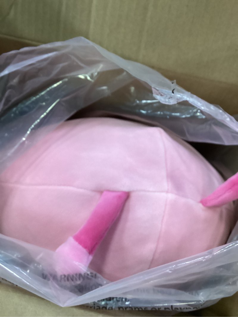 Condition photo showing Good Condition for squishmallows original 12in mogo the pink sakura butterfly – official jazwares plush (medium-sized) pink butterfly