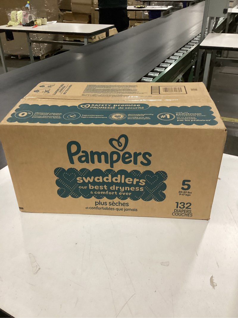 pampers swaddlers 132 diapers 