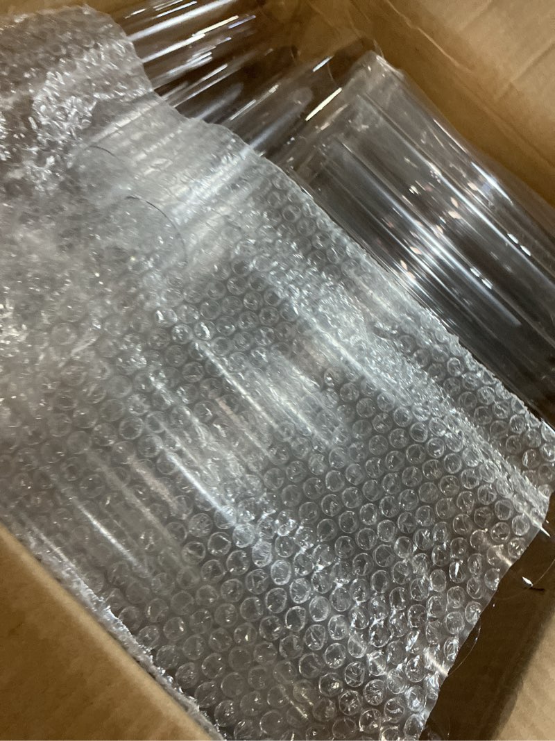 Condition photo showing New/Like New for hushee 8 pcs 5 arm acrylic candelabra centerpieces clear candelabra candle holder crystal taper candlestick with rectangular base valentine's day wedding party table decoration fit 0.87'' led candle