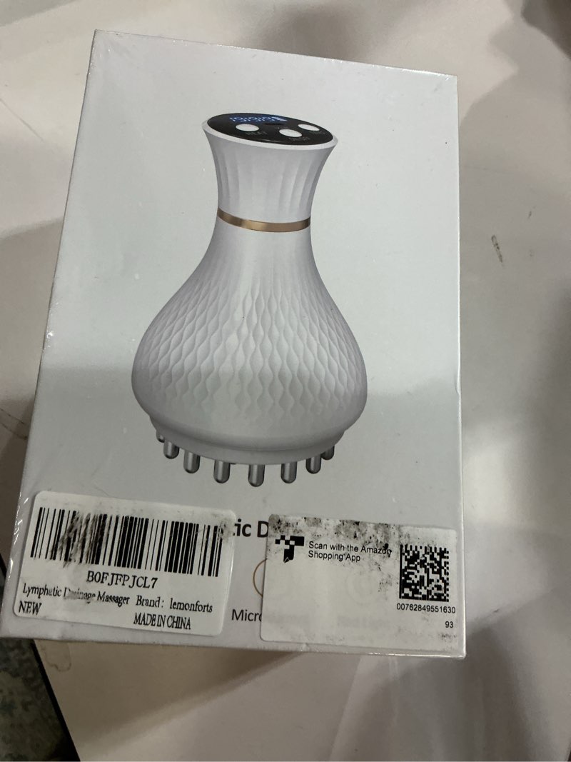 Condition photo showing New/Like New for Lymphatic Drainage Massager – Portable Cellulite Massage Tool with 19 Intensity Levels for Relaxing Neck, Legs, Arms & Belly