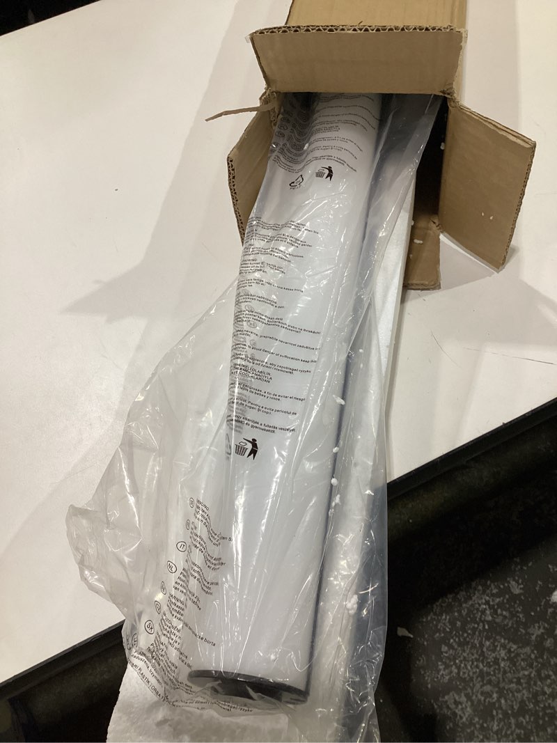 Condition photo showing As Is for Bathroom Vanity Light - 39 Inch Black Bathroom Lighting Fixtures Over Mirror 36W 3000K Dimming LED Vanity Light Bar Modern Vanity Light Fixture for Mirror Bedroom Living Room Black 39 INCH