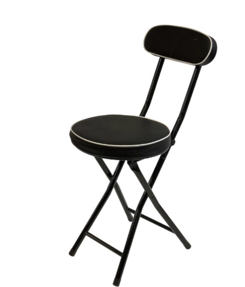 wee's beyond cushioned padded folding stool