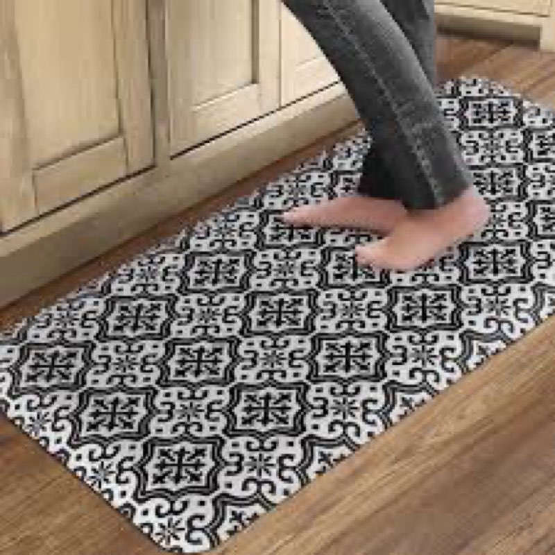 QSY Home Kitchen Anti Fatigue Floor Comfort Mats 20x39x3/4-Inch Non Skid Thick Cushioned Rugs for St
