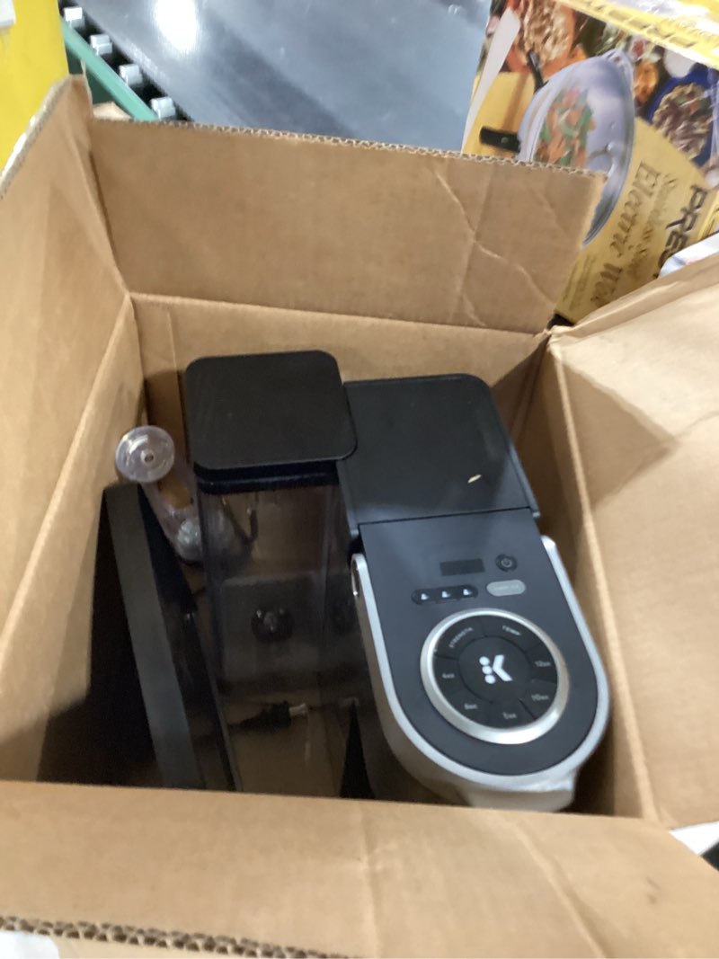 Condition photo showing As Is for Keurig K-Supreme Plus Single Serve K-Cup Pod Coffee Maker, MultiStream Technology, Customizable Strength and Temperature Settings, Programmable, 78oz Removable Reservoir, Stainless Steel Stainless Steel Maker