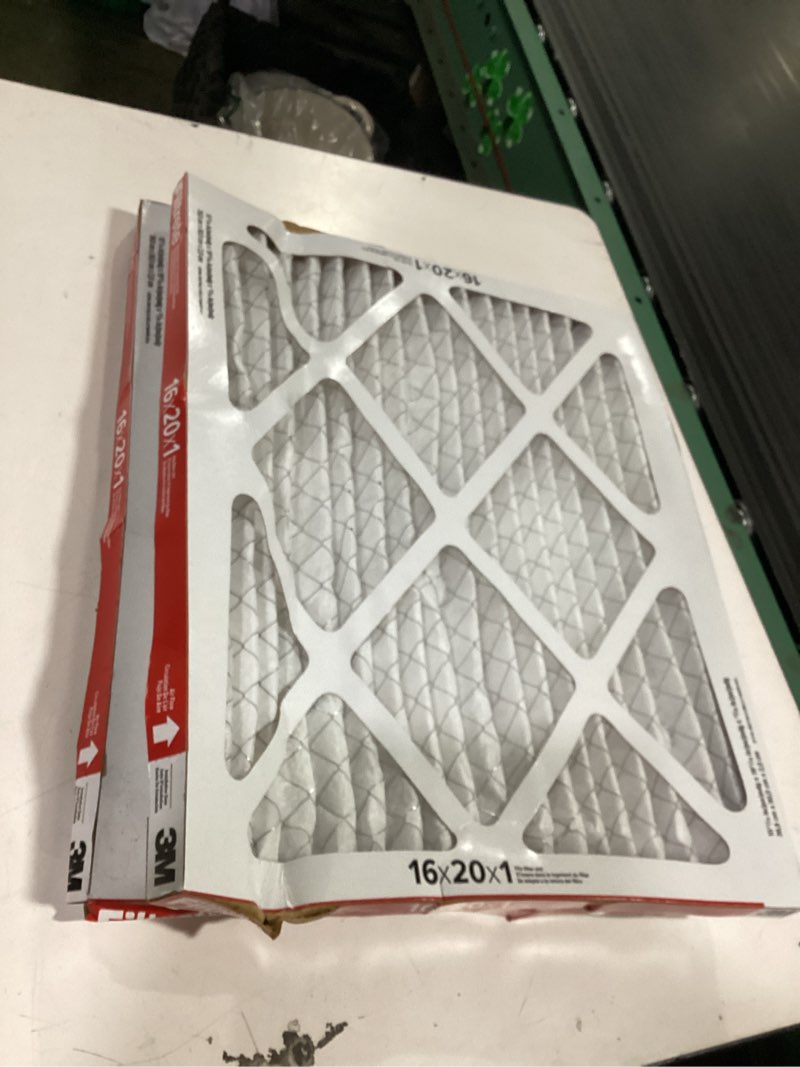 Condition photo showing Good Condition for filtrete 16x20x1 air filter, merv 11, mpr 1000, allergens & pet dander, 3-month ac and furnace filters, cleaner air, reliable airflow, 2 hvac filters (actual size 15.68 x 19.68 x 0.81 in)