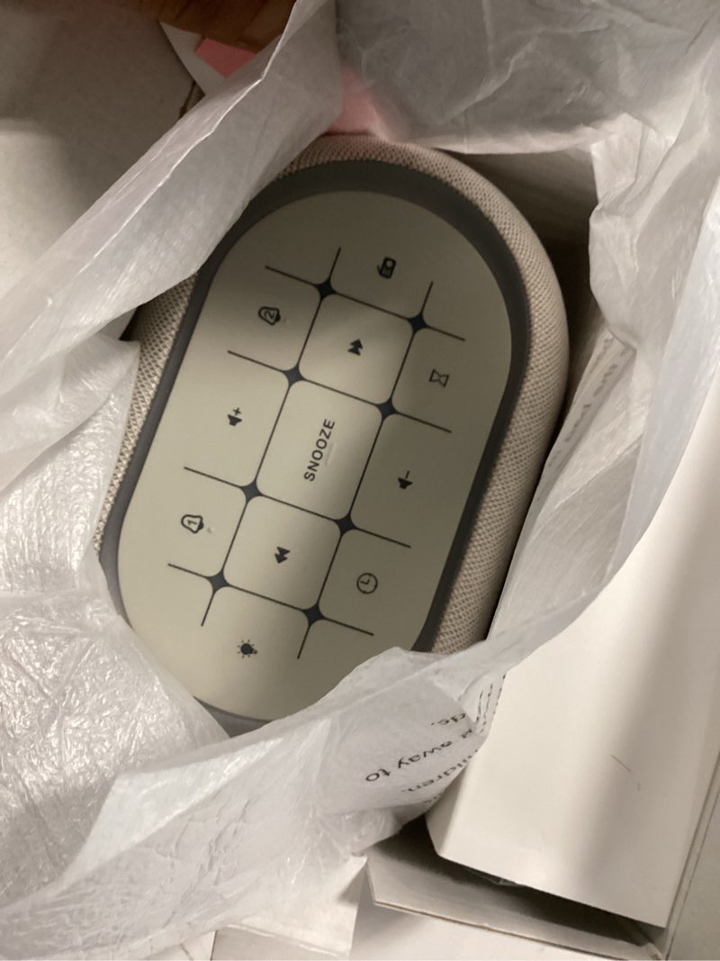Condition photo showing Good Condition for anjank alarm clock radio with dual alarm for bedroom, 7-color night light, 0-100% dimmer, 8 sounds + gentle light wake up,16-level volume, small fm radio with sleep timer, digital clock for teens,kids