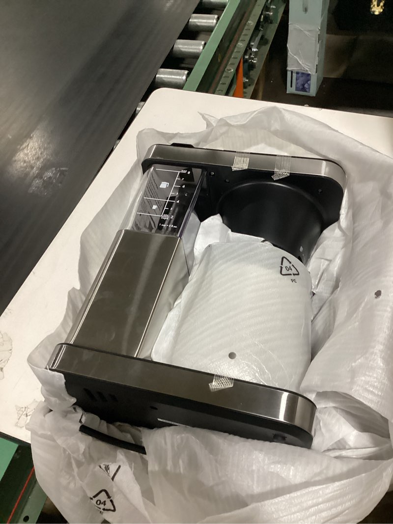 Condition photo showing New/Like New for oxo brew 8-cup coffee maker - stainless steel
