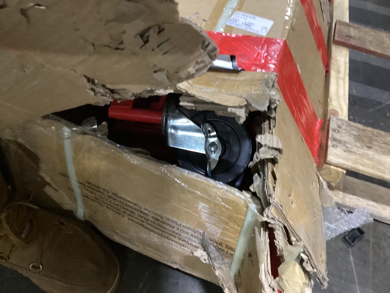 Condition photo showing As Is for VEVOR 16ft Drywall Lift, Heavy-Duty 150 lbs Sheetrock Hoist with Adjustable Telescoping Arm, Lockable Wheels, Drywall Lifter Panel Jack Hoist Tools Ideal for Ceiling & Wall Installation (Red)