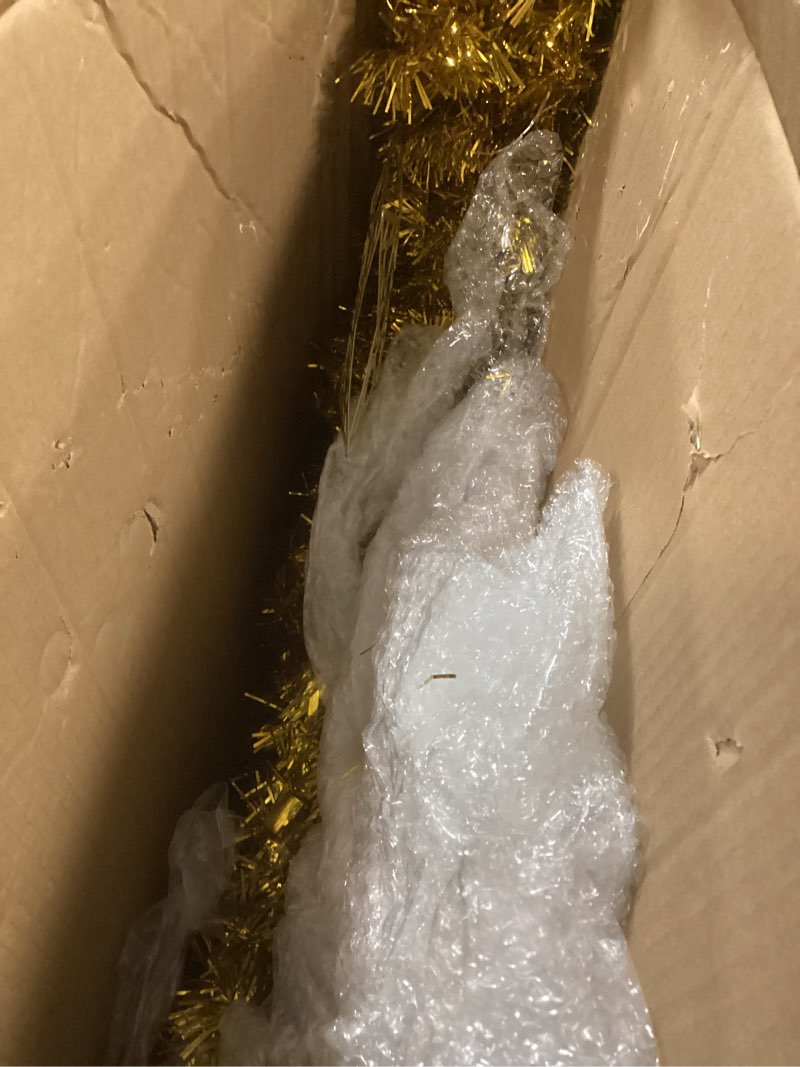 Condition photo showing Good Condition for tuanse 4.5 ft lighted eid ramadan moon crescent artificial tree with star string led outdoor decoration muslim islamic crescent artificial for eid ramadan party decoration garden home decor 4.5ft