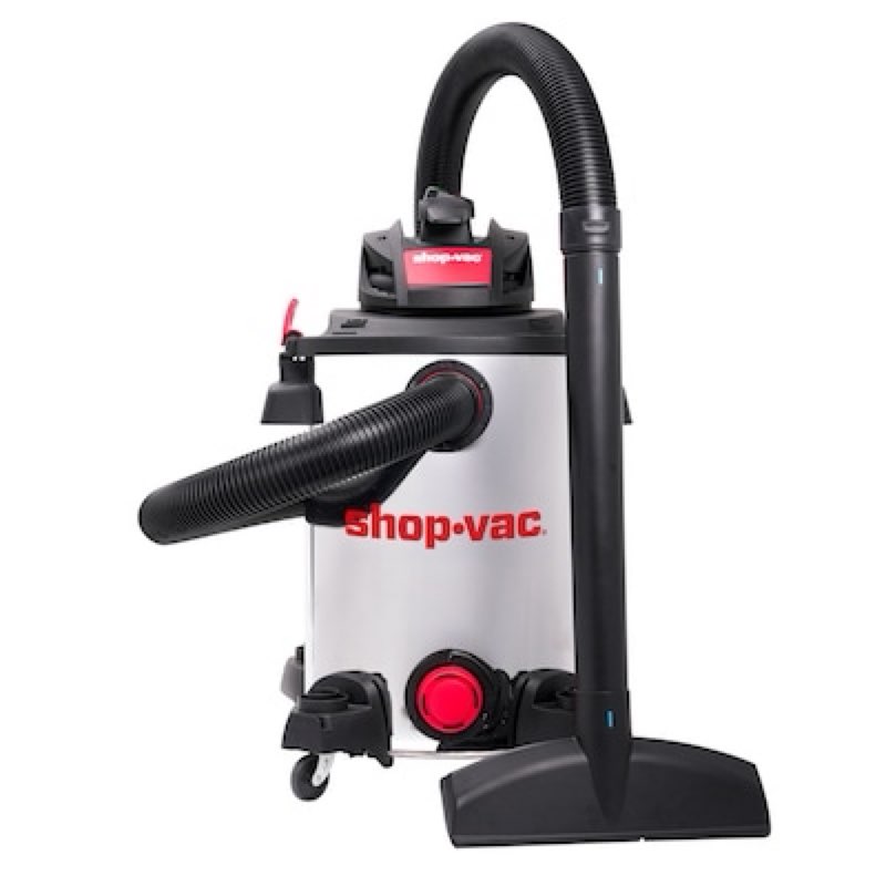 shop-vac 12-gallon 6 hp corded wet/dry shop vacuum 