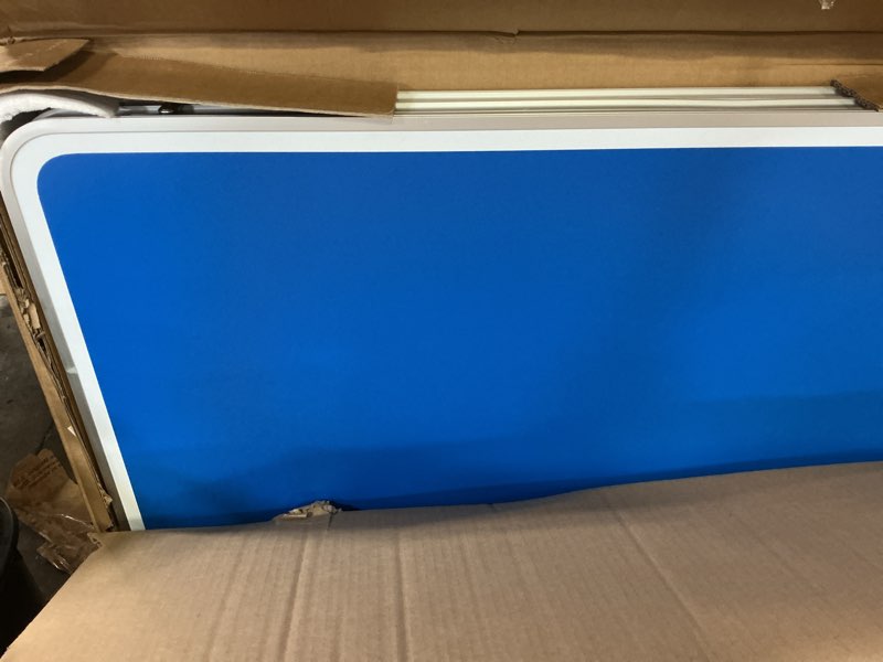 Condition photo showing Good Condition for gosports 6 x 3 ft mid-size table tennis table set with adjustable height - green or blue 6 x 3 ft blue