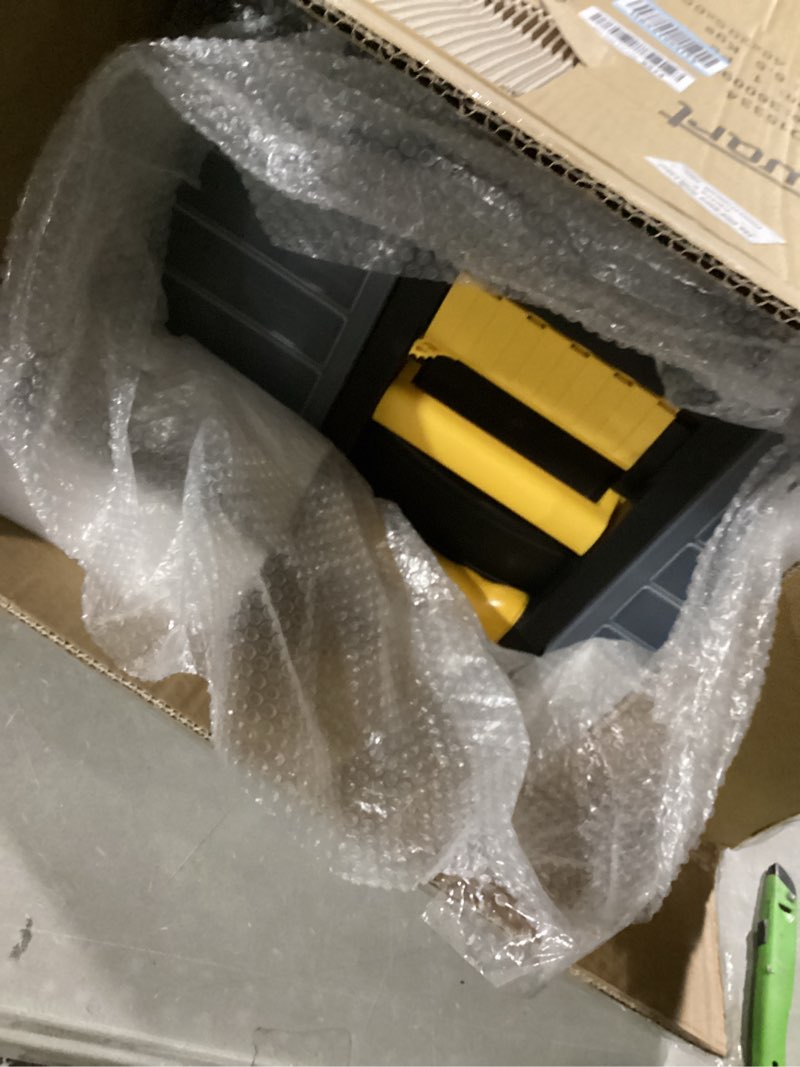 Condition photo showing Good Condition for Rolling Tool Box with Wheels, Foldable Comfort Handle, and Removable Top – Toolbox Organizers and Storage by Stalwart