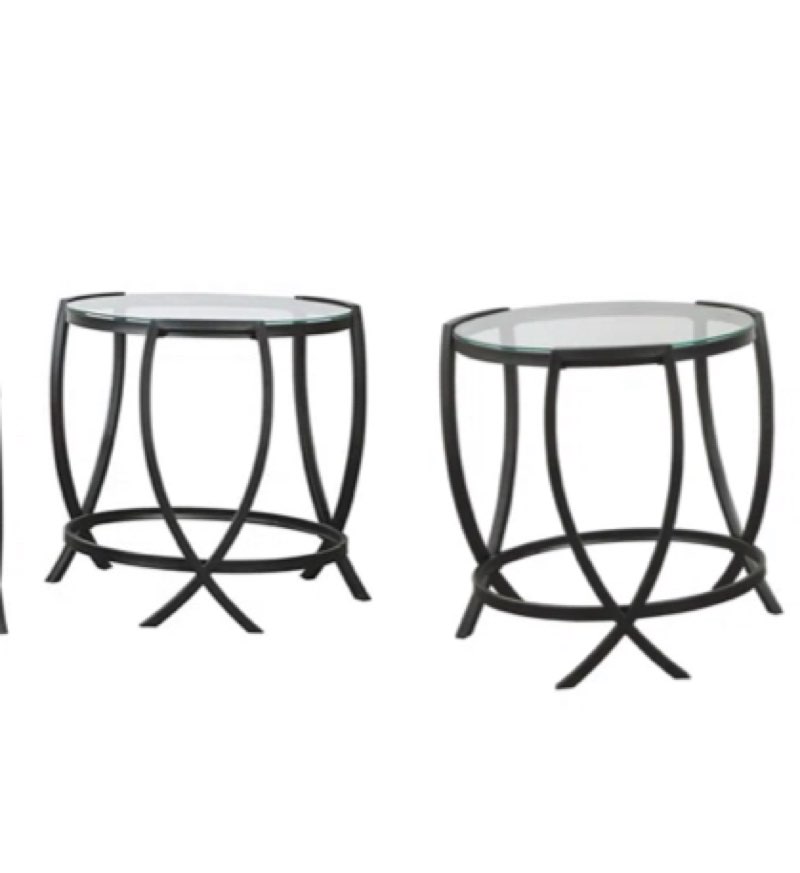 Carnforth 3 - Piece Modern Industrial Living Room Table Set of 2