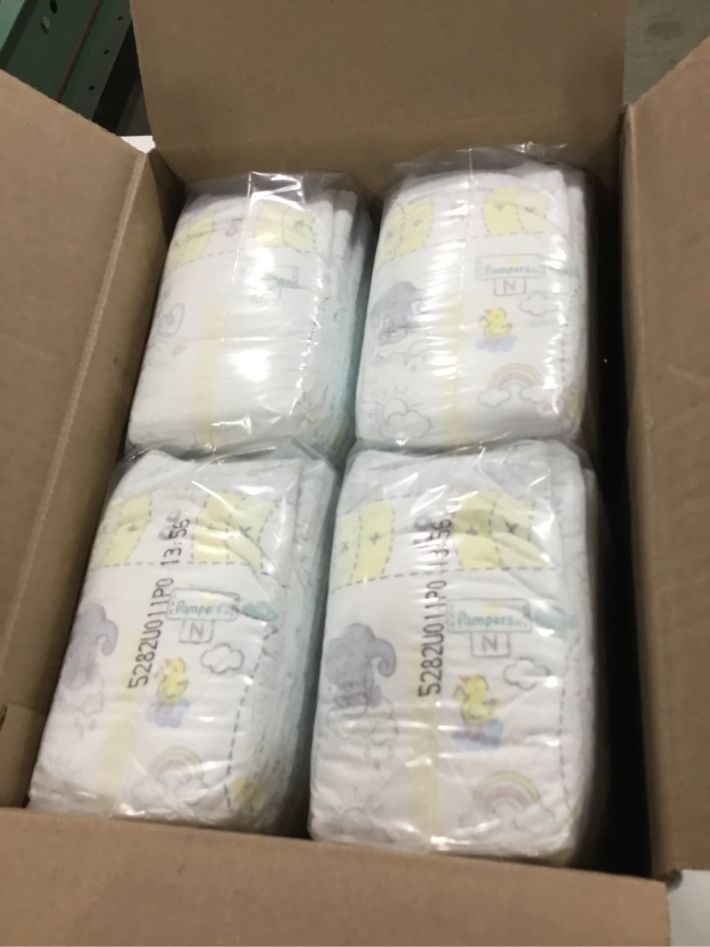 Condition photo showing New/Like New for Pampers Swaddlers Diapers, Size 0 (up to 10 lbs), 84 Count, Absorbent, Keeps Baby Dry and Comfortable, Skin Safe Disposable Baby Diaper (Packaging May Vary) Newborn 84
