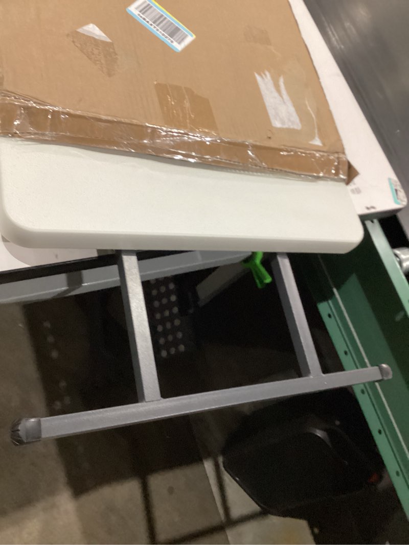 Condition photo showing Good Condition for Living & More 24inch Kids Square Folding Table, Light Weight, No Assembly, Toddler