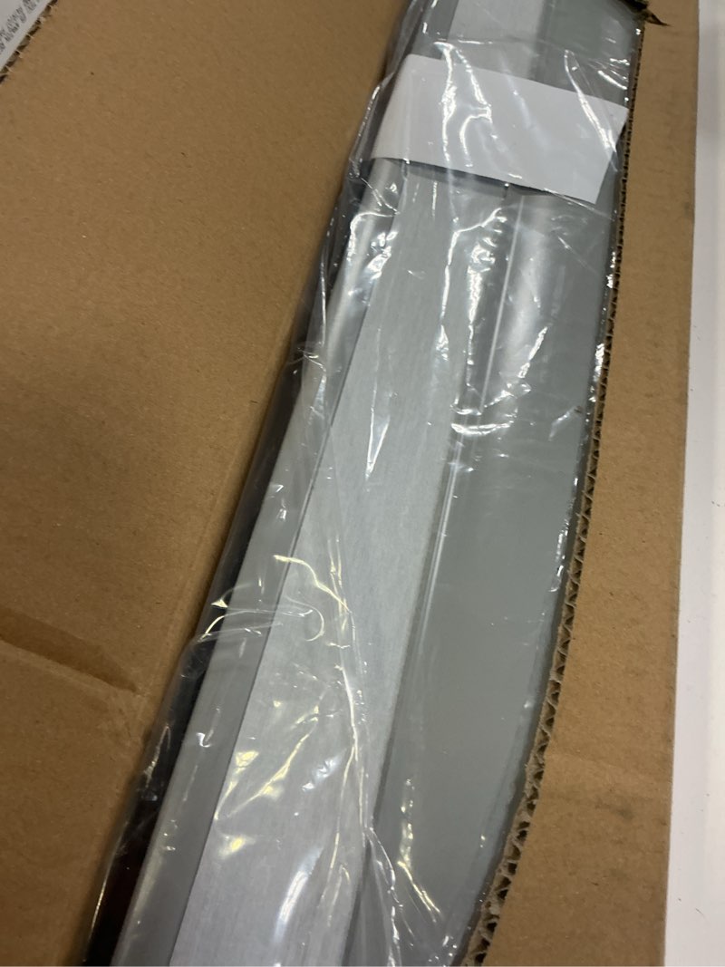 Condition photo showing Good Condition for No Drill Cellular Shades for Indoor Windows, Thermal Insulating & Noise Reducing Honeycomb Blinds, Free Stop Cordless Blackout Shades, Grey,36 1/2" W x 64" H 36 1/2"W x 64"H Grey(blackout)