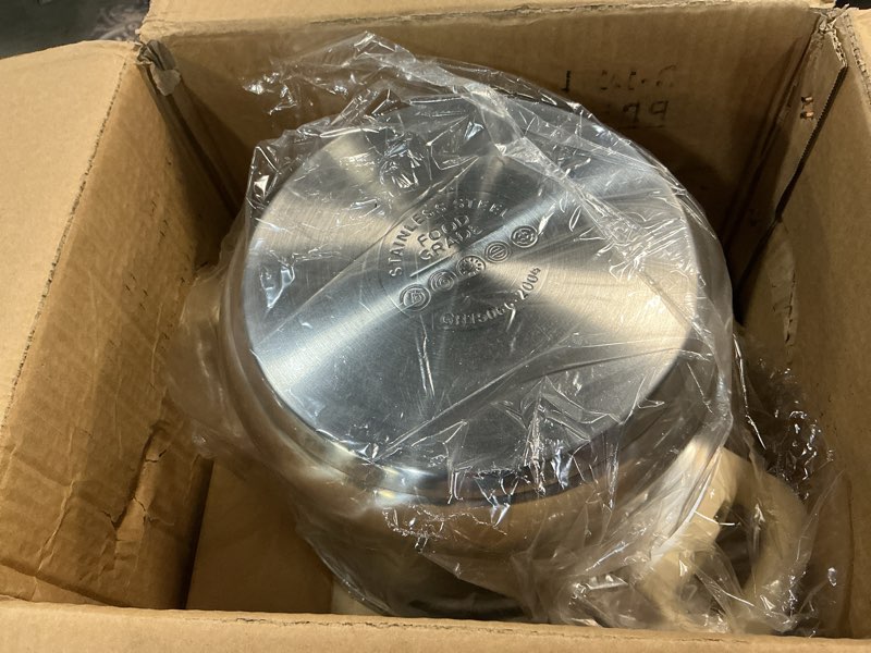 Condition photo showing Good Condition for gkff pressure cooker stainless steel olla de presion, 6 quart, pressure canner 3-in-1 stovetop press