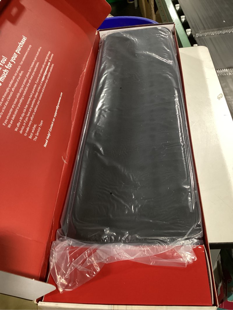 Condition photo showing Good Condition for Red Light Therapy Mat for Body, 71"x 31" Red Light Therapy Blanket Red Near Infrared 660nm 850nm Full Body Pad, 1280 LEDs Infrared Light Therapy for Body for Pain Relief, Improved Sleep XXXXXXL