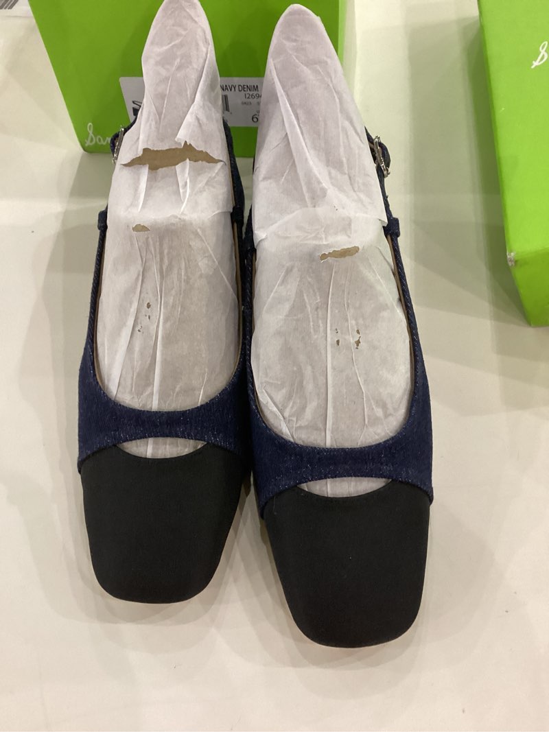 Sam Edelman Denim Sling Heels