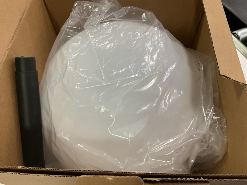Condition photo showing Good Condition for shumi Solar Ball Light-12inch LED Outdoor Table Lamp,16 RGB Colors and Dimmable Globe Light with Remote,Decor for Patio,Garden,Yard,Beach,Pathway,Nursery
