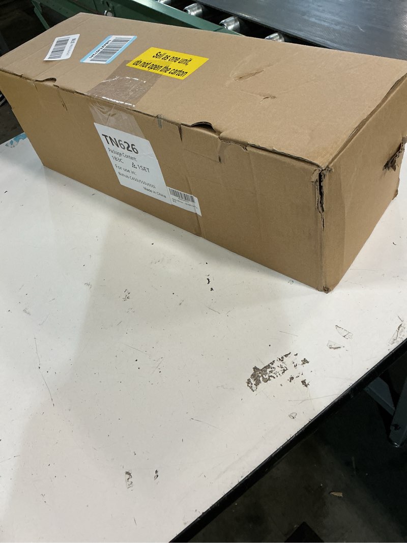 Condition photo showing New/Like New for tn626 toner cartridge 4-pack tn626k tn626c tn626m tn626y acv1130 acv1430 acv1330 acv1230 replacement for konica minolta tn-626 tn626 toner cartridges for bizhub c450i c550i c650i printer ink