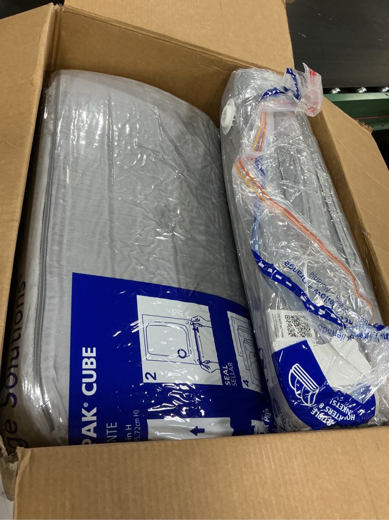 Condition photo showing Good Condition for Codi Thick Replacement Couch Cushions 2 Sets, Upholstery Foam with Washable Covers for Sofa Cushion Chair Meditation - 24 × 24 × 5 Inch, High Density Foam, Grey Grey 24 Inch (Pack of 2)