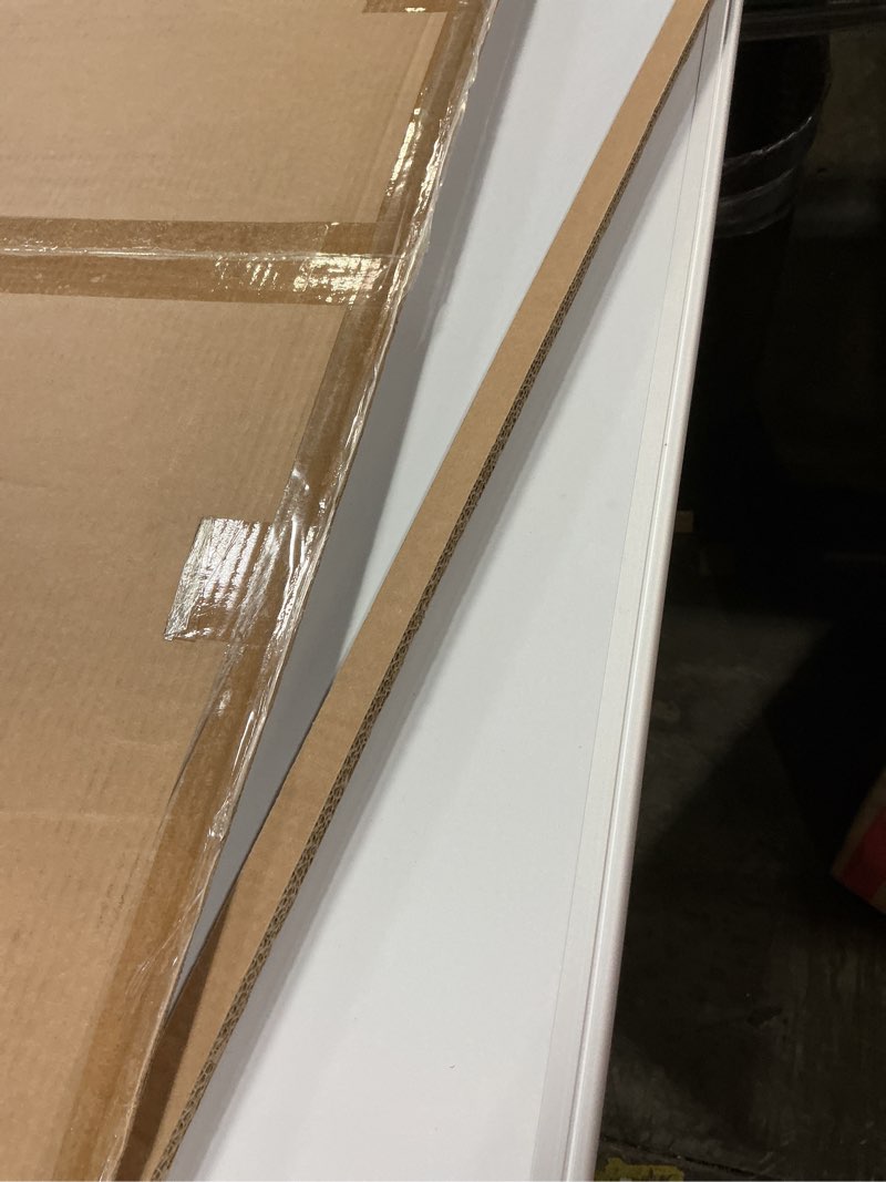 Condition photo showing New/Like New for Amazon Basics Magnetic Whiteboard/Dry Erase Board, 36 x 48-inch, Aluminum Frame, Silver/White Silver/White 36 x 48-inch