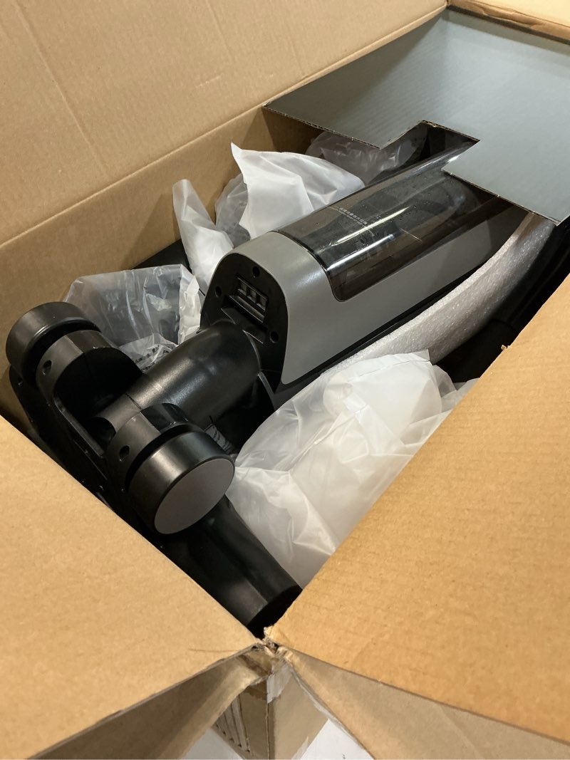 Condition photo showing As Is for dreame h12 pro wet dry vacuum cleaner, cordless vacuum mop all in one, smart floor cleaner for hard floor, one-step edge to edge cleaning with hot air drying