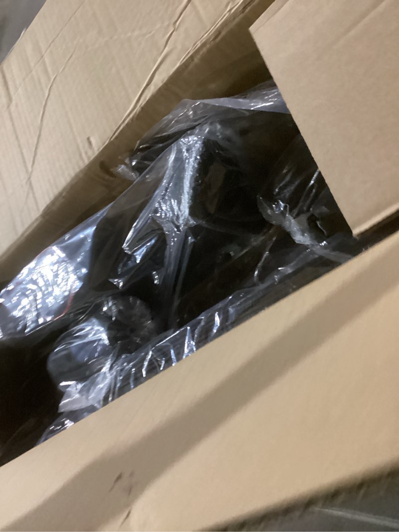 Condition photo showing New/Like New for yoleo adjustable weight bench for full body workout; foldable bench press bench of home gym strength training; incline decline flat utility workout bench with quick folding& fast adjustment (black)