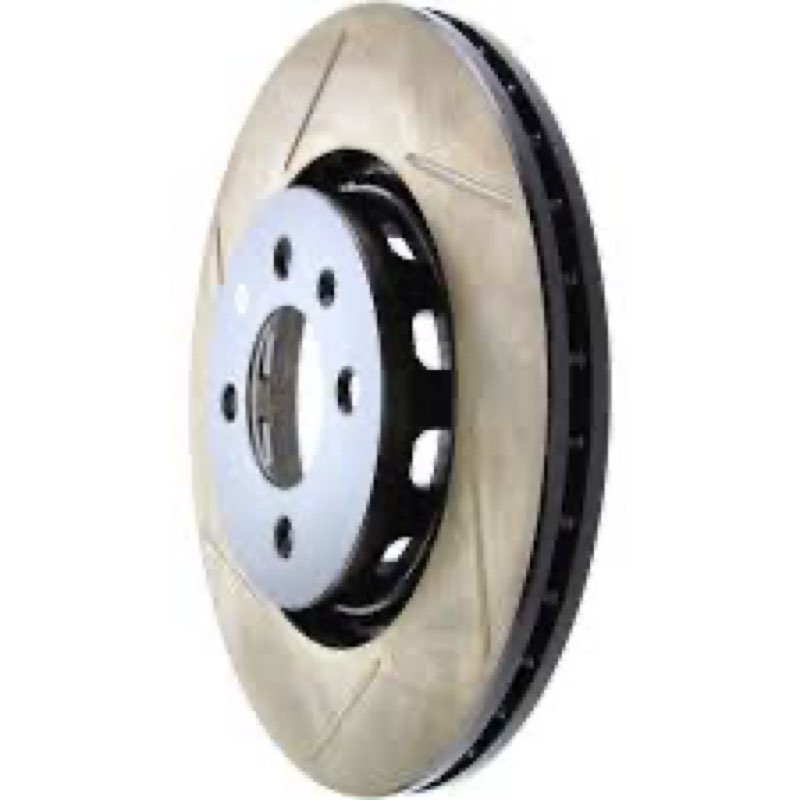 StopTech 126.33028SL Sport Slotted Brake Rotor; Front Left